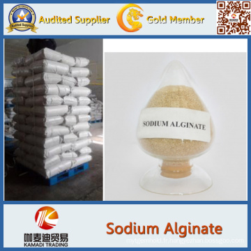 De Bonne Qualité Alginate de sodium pour l&#39;application alimentaire / industrielle / médicale